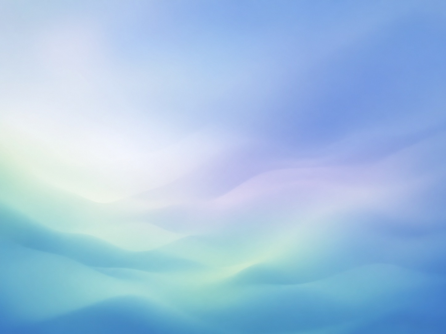 Soft blue, aqua, and mint light flowing through an atmospheric gradient